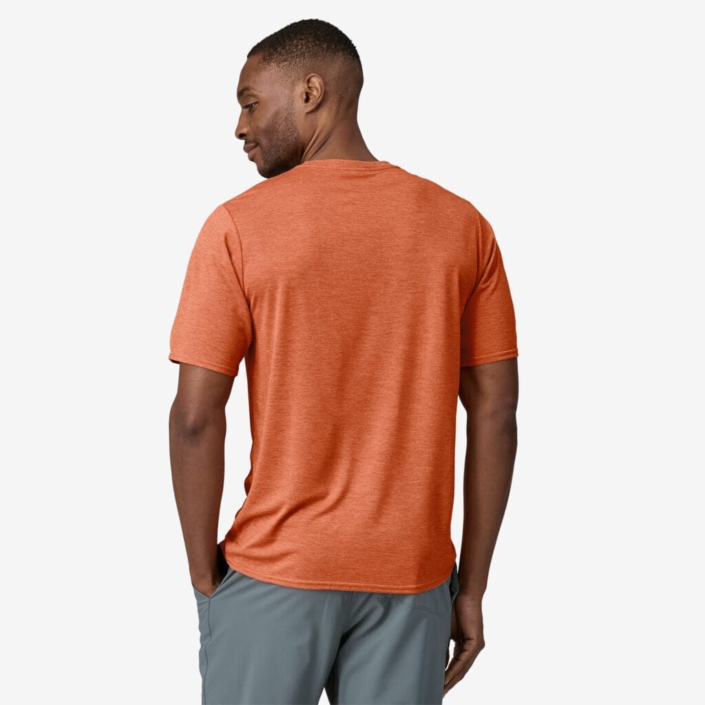 Patagonia Men's Capilene Cool Daily Shirt in Sienna Clay