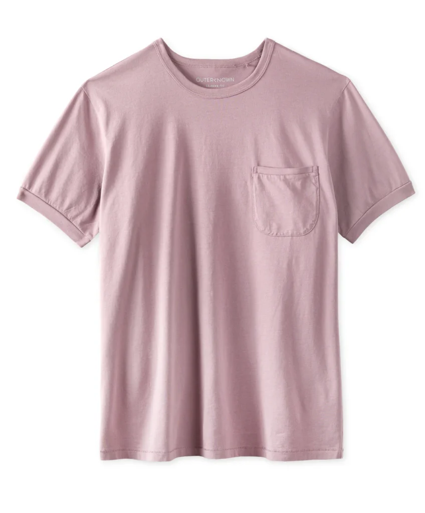 Sojourn Pocket Tee in Pink