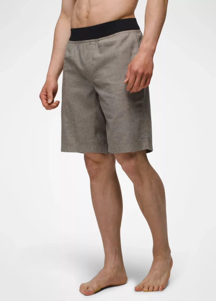 Prana Vaha Shorts in Linen Weave