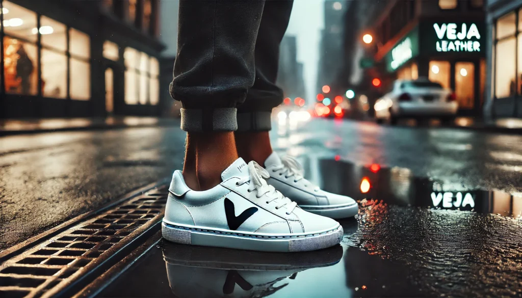 Veja Esplar Leather White Black Sneaker
