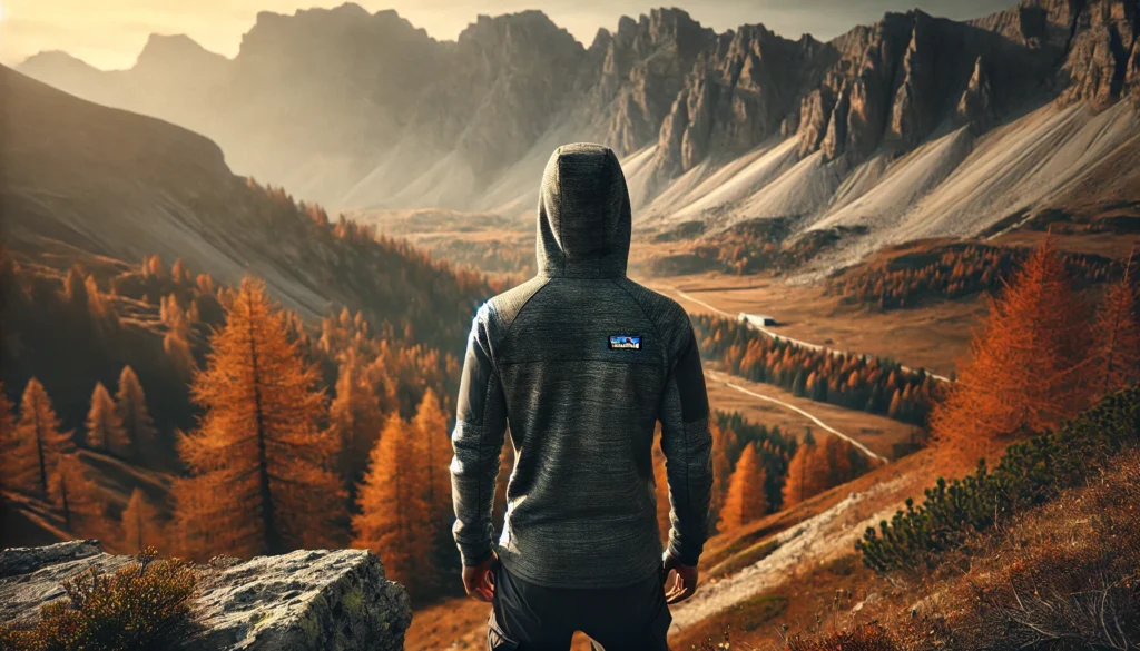 -A-horizontal-image-featuring-a-person-wearing-the-Patagonia-Mens-R1-Air-Full-Zip-Hoody